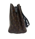 Louis Vuitton Monogram NeoNoe MM Bag Black Strap w/ Gold Hardware