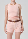 Citizens of Humanity Isabel Rib Tank Melon Creme