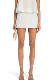 SER.O.YA Lania Linen Skirt Eggshell