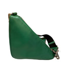 Prada Saffiano Triangle Bag Green