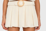 Amanda Uprichard Josie Skort Ecru