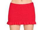 Amanda Uprichard Valentini Skort Crimson