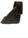 Prada Saffiano Triangle Bag Black