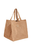 Vix Pyramid Bag Raffia Natural