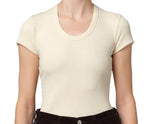 Citizens Of Humanity Maude U Neck Tee Off White