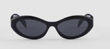 Prada Black Frame w/ Dark Grey Lens Sunglasses