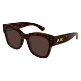 Gucci Callie Havana Frame w/ Brown Lens Sunglasses