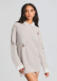 SER.O.YA Chloe Sweater Silver