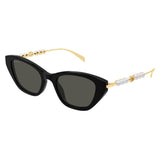 Gucci Sophie Black/ Gold Frame w/ Grey Lens Sunglasses