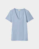 Rag & Bone The Slub Vee Shirt Haze Blue