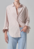 Citizens of Humanity Kayla Shirt in Mesa Stripe