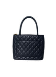 CHANEL Medallion Tote Bag Black w/ Gold Hardware