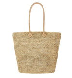 FloraBella Cyprus Crochet Raffia Tote Natural/Gold
