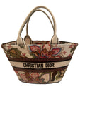 Dior Panier Champeau Canvas 2 Way Tote Bag Multicolor