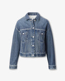 Rag & Bone Miramar Terry Trucker Jacket Almeda