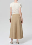 Citizens of Humanity Emi Poplin Skirt Catalina