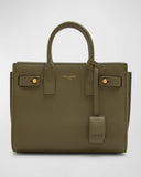 Saint Laurent Nano Sac de Jour Satchel Bag in Loden Green