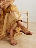 Zimmermann Goldie Sandal Gold