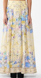 Camilla Darling Buds Corset Waist Maxi Skirt