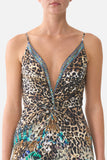Camilla Strappy Twist Front Dress Flamenco Euphoria