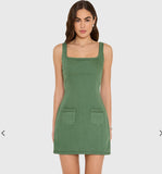 Amanda Uprichard Aiden Dress Olive
