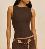 Cult Gaia Orna Top Wren