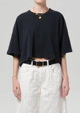 Citizens of Humanity Crop Cape Washed Black