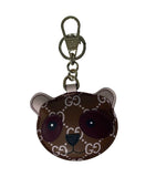 Gucci Panda Purse Keychain w/ Gold Hardware
