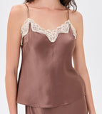 LoveShackFancy Franna Top Mocha
