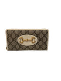 Gucci Horsebit 1955 Gg Supreme Zip Around Wallet