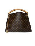 Louis Vuitton Artsy MM Monogram Hobo Bag w/ Gold Hardware