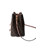 Louis Vuitton Monogram NeoNoe MM Pink Strap w/ Gold Hardware
