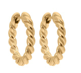 Qudo Canetra 0.79" Big Earrings