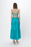 SIMKHAI Laurel Cover Up Maxi Dress Mykonos *