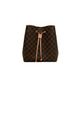 Louis Vuitton Damier NeoNoe MM Venus Bag Peach Strap w/ Gold Hardware
