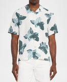 Rag & Bone Printed Avery SS Printed Shirt Mint