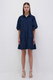 SIMKHAI Crissy Cotton Poplin Dress