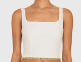 Amanda Uprichard Jace Top Ivory