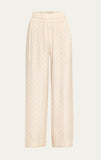 SIMKHAI Zuna Straight Leg Pajama Pants Sand