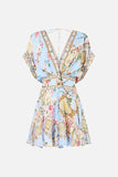 Camilla Button Waist Playsuit Romper Sisi Society