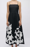 SIMKHAI Annabella Midi Dress Black Multi