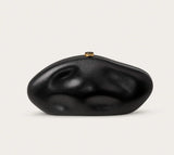 Cult Gaia The Caldera Clutch Bag Black