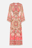 Camilla Shell Games Kimono Dress w/ Shirring Detail *