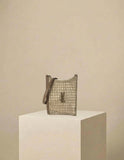 Saint Laurent Mini Oxalis Raffia Bag w/ Gold Hardware