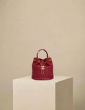 CHANEL 30 Series Bucket Bag Red w/ Gold Hardware