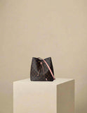 Louis Vuitton Monogram NeoNoe MM Pink Strap w/ Gold Hardware