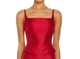 Amanda Uprichard Jacksonville Top Scarlet