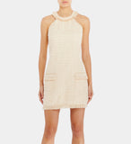 Amanda Uprichard Andrea Dress Beige