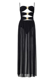 Agua Bendita Meeg Solstice Dress Black