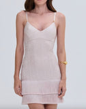 PatBo Lycra Mini Dress Beige